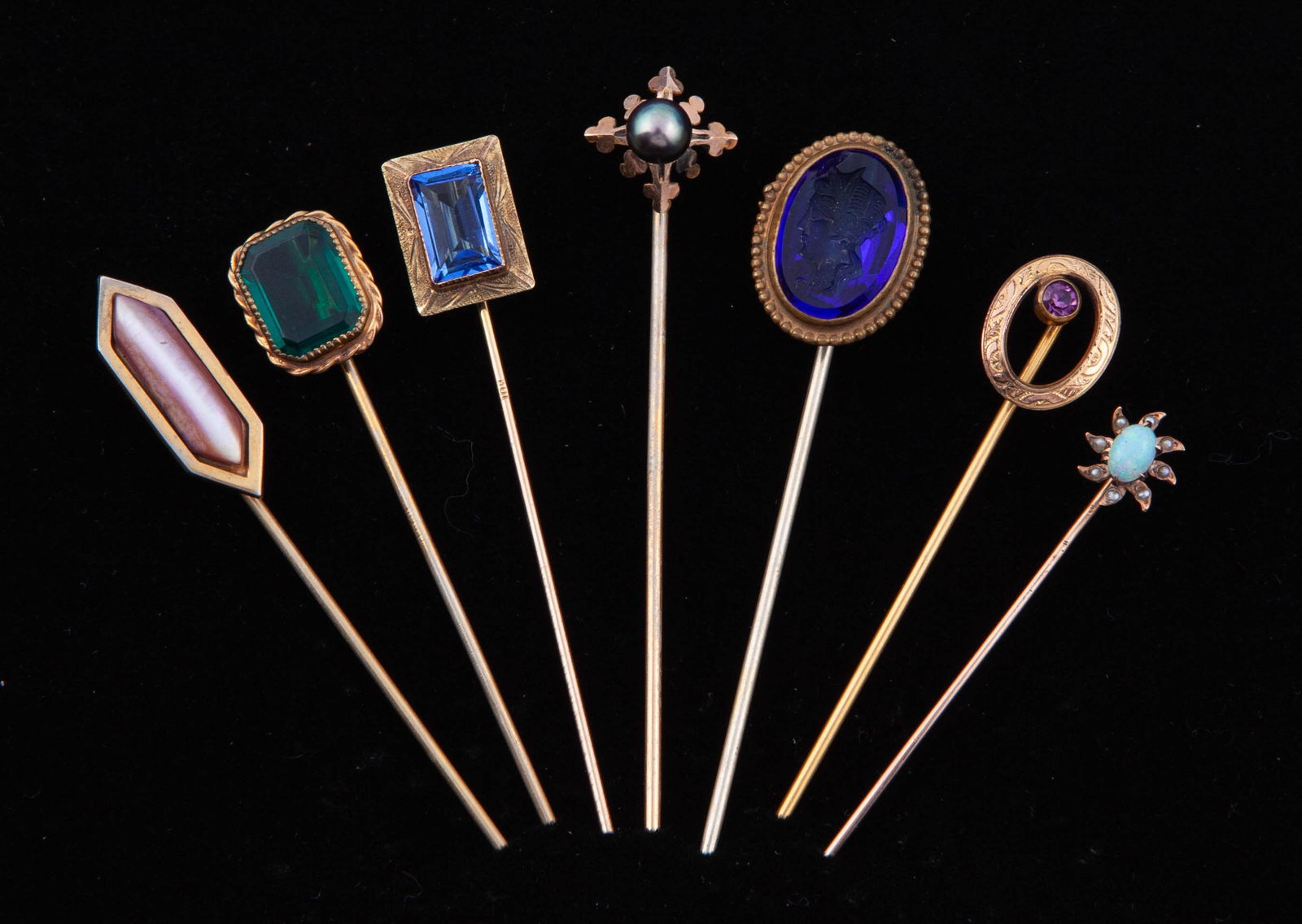 Collection of American Eagles and Coins Hat Stack Pins (1 of 4)