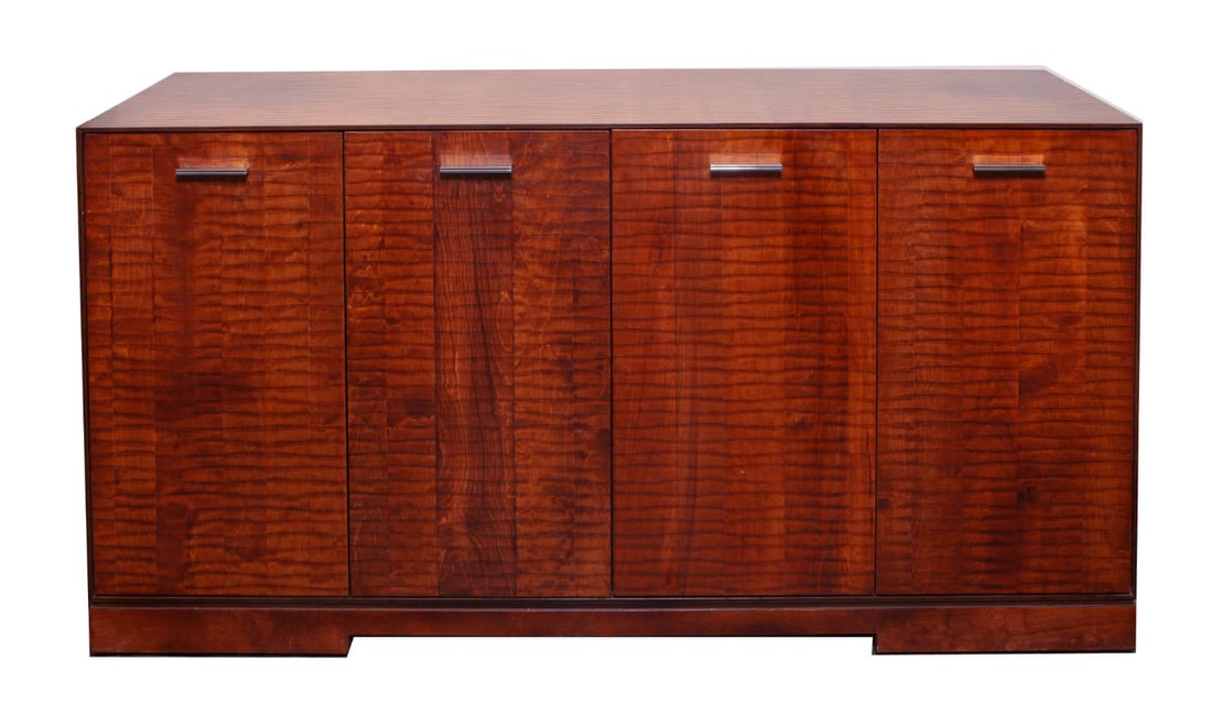 Contemporary Modern Wood Buffet (1 of 7)