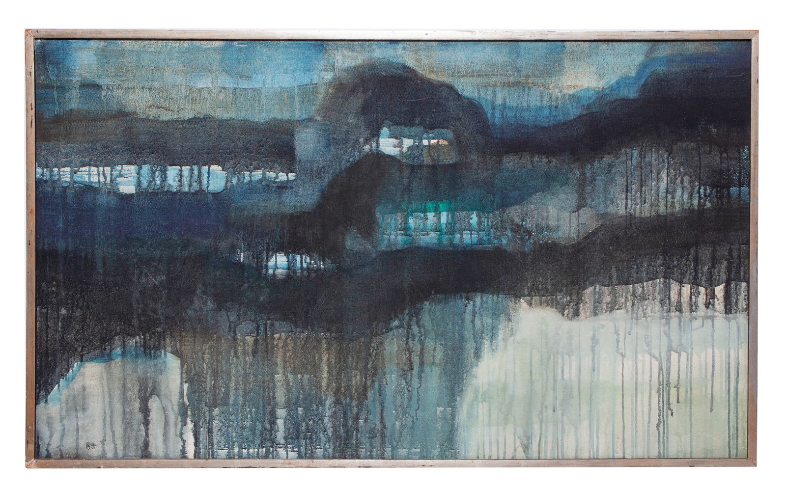 James Chan Leong, Voyage to a Winter Occurrence, Mixed Media on Canvas (1 of 6)