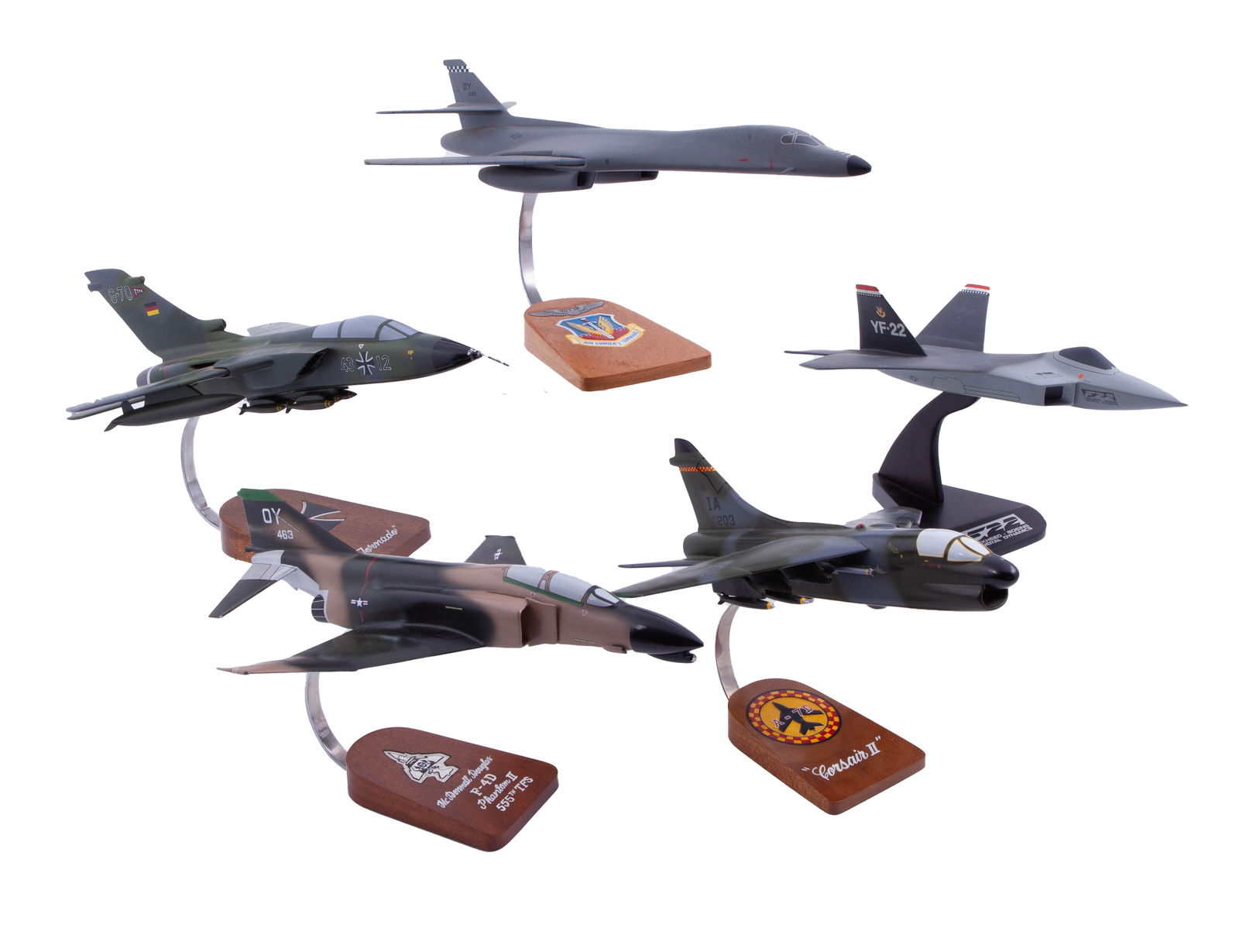 Set of 5 Vintage Model Planes (1 of 12)