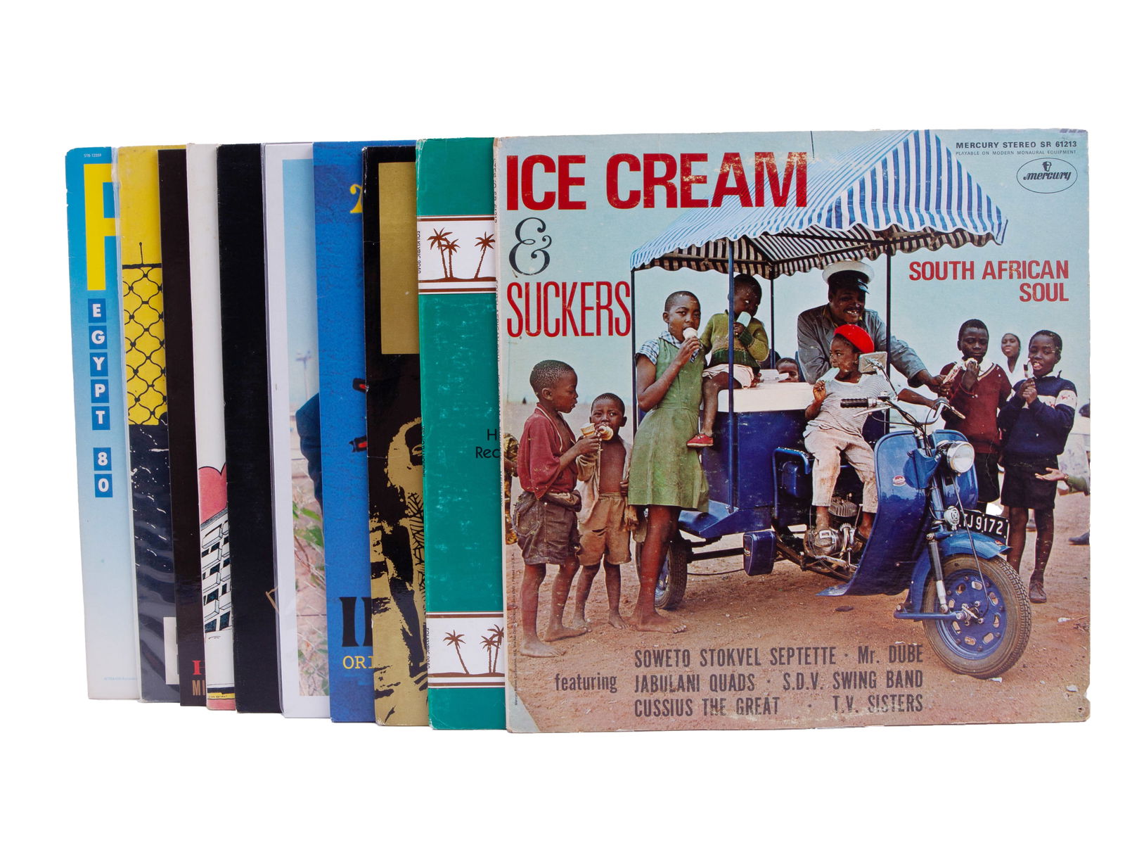 Collection of Ten Vintage Reggae Records (1 of 4)