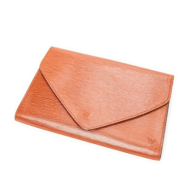Louis Vuitton Art Deco Clutch in Tan Calf Skin Epi Leather (1 of 4)