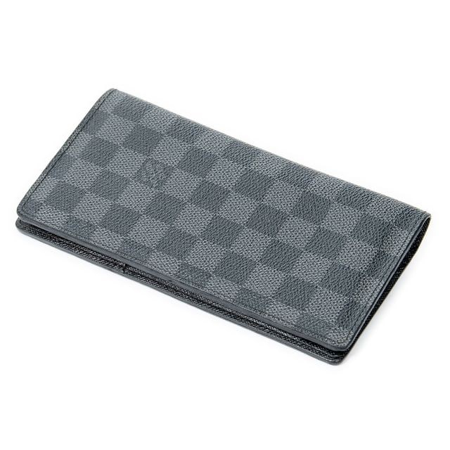 Louis Vuitton Brazza Wallet in Damier Graphite Coated Canvas (1 of 4)