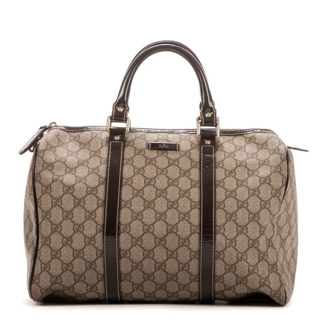 Gucci Boston Bag in Monogram Coated Canvas (1 of 9)