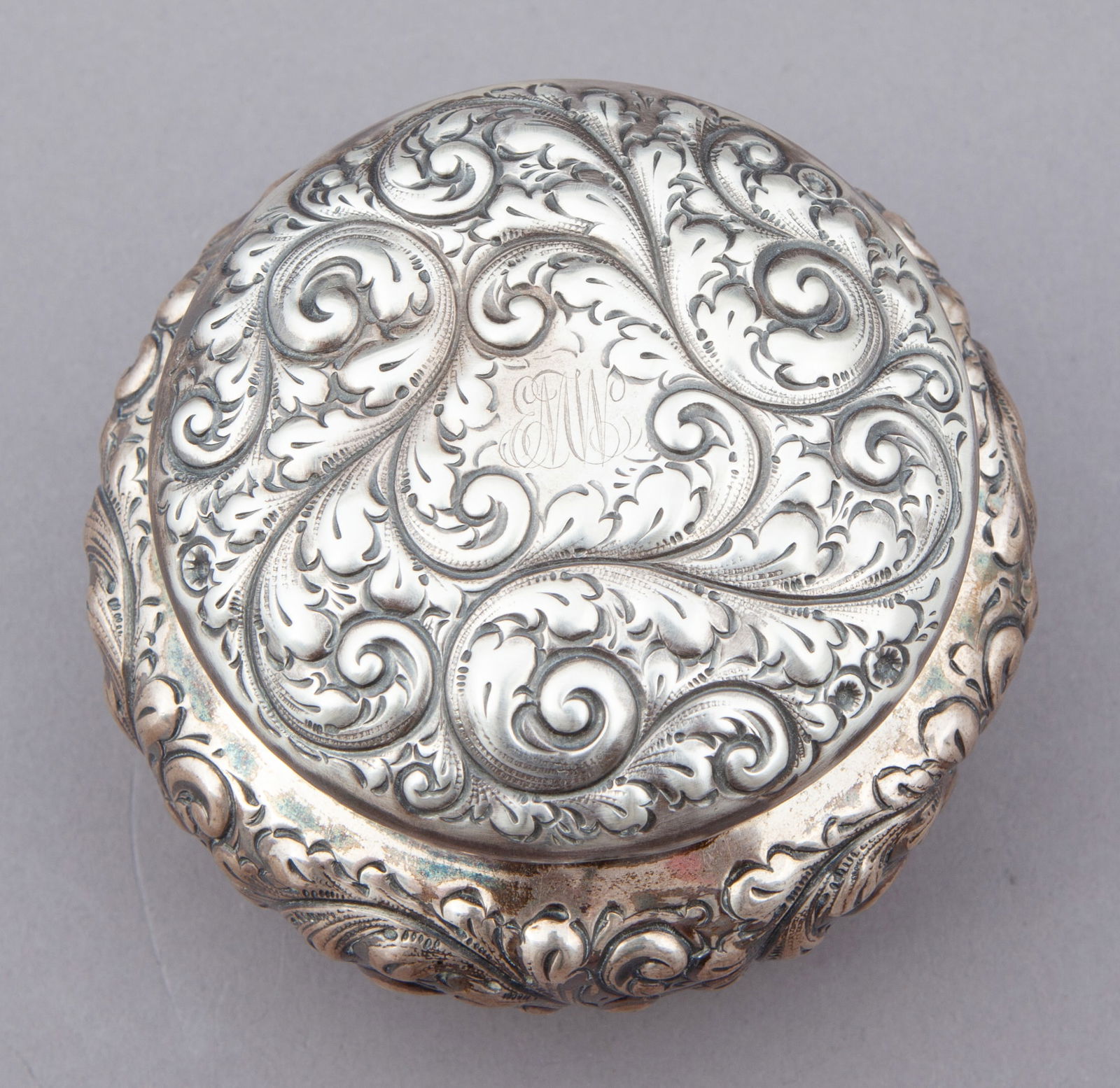 Gorham Sterling Silver Powder Box (1 of 3)