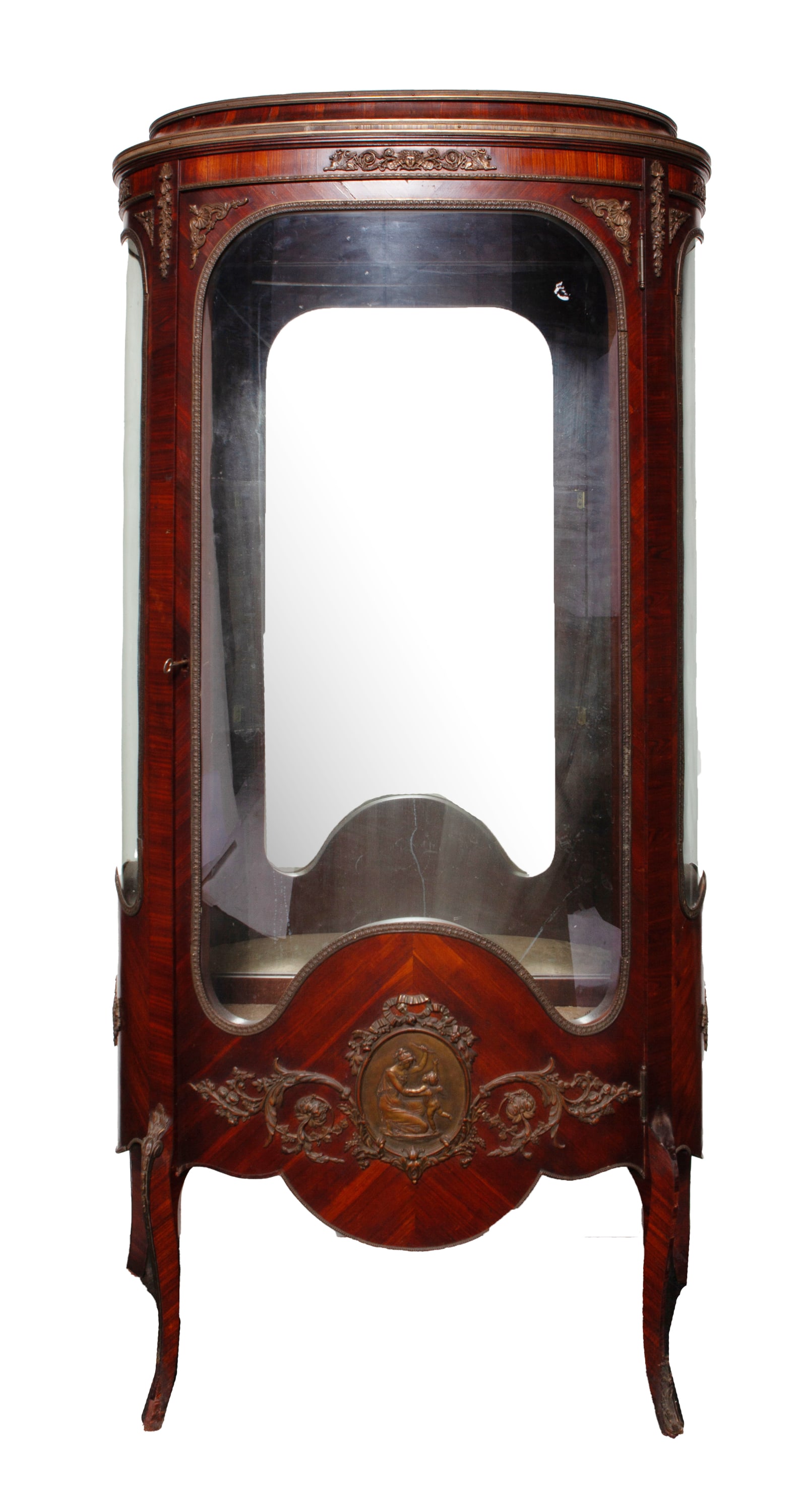 Antique French Wooden Vitrine (1 of 5)