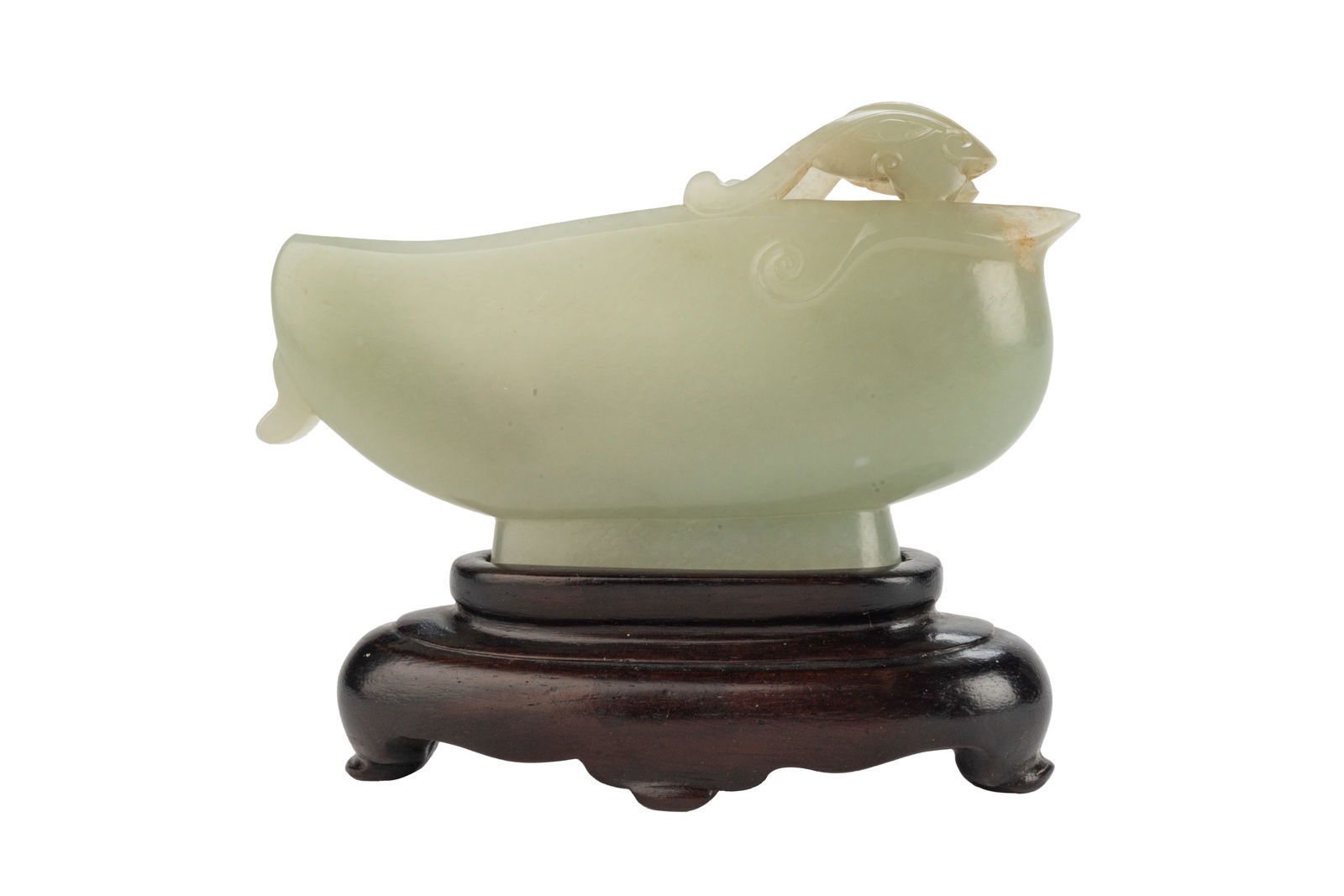 Chinese Qing Carved Jade Water Dropper (1 of 2)