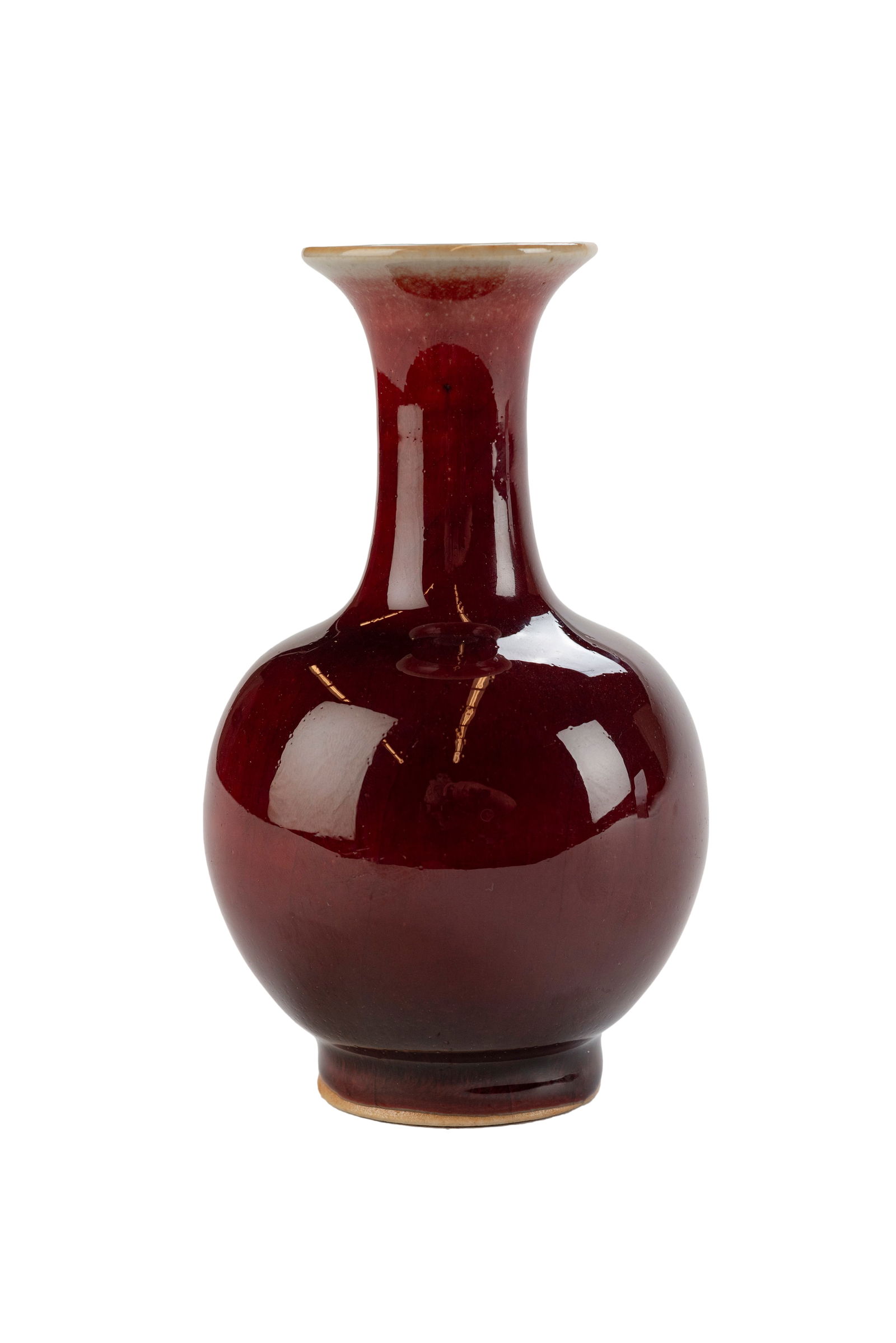Chinese Qing Oxblood Vase (1 of 4)