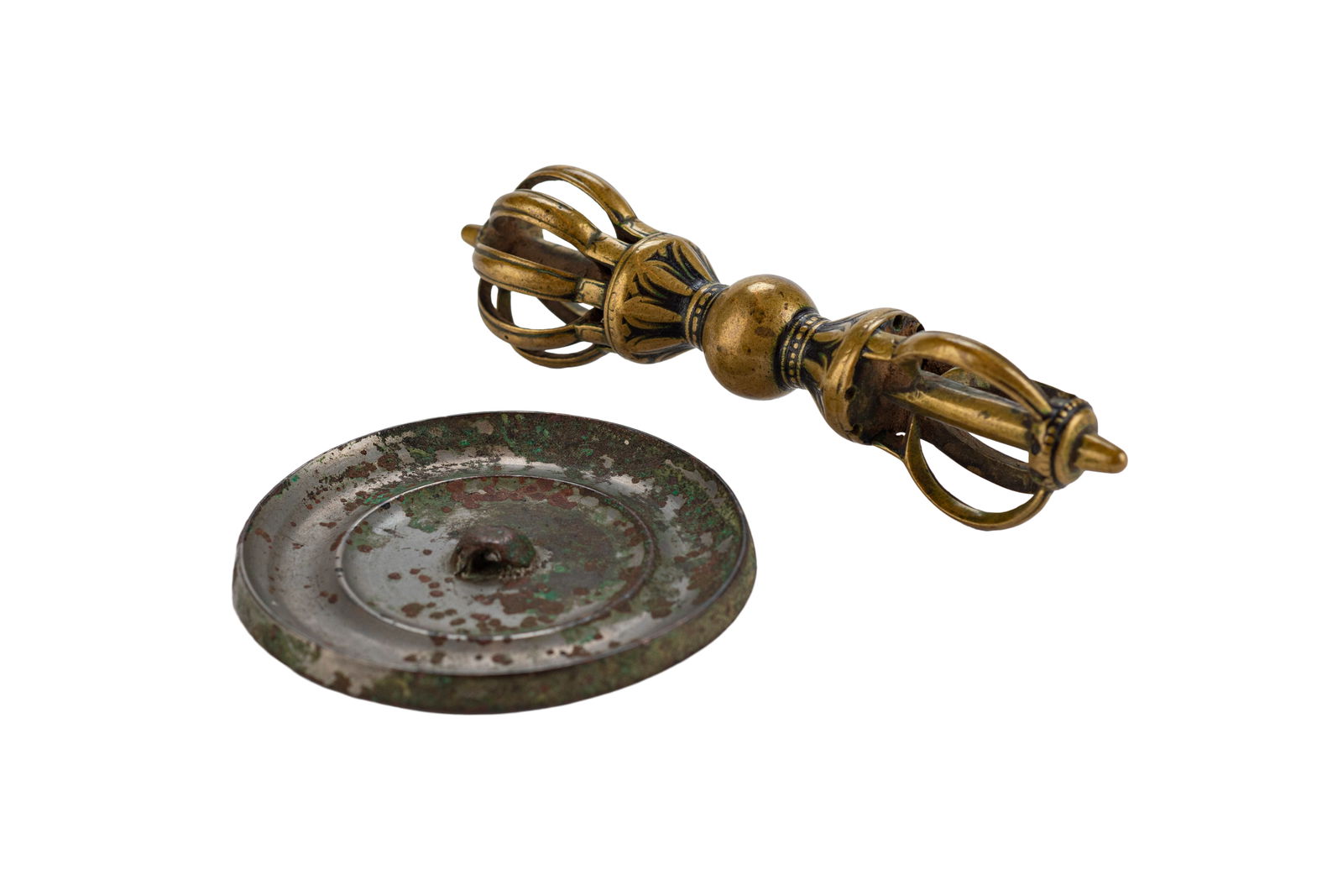 Two Chinese Bronze Objects (1 of 5)