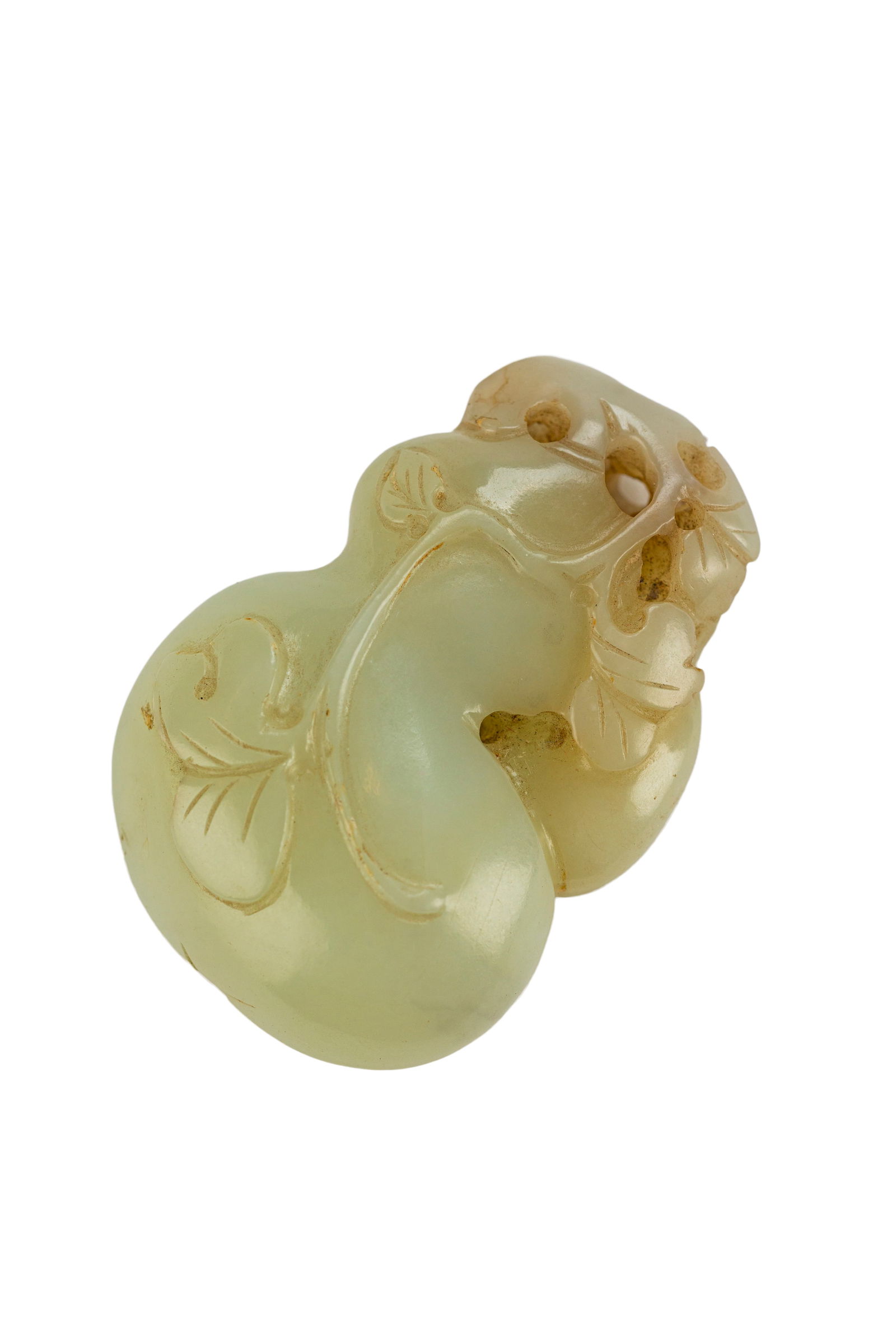 Chinese Qing Carved Jade Toggle (1 of 4)