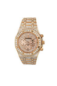 Audemars Piguet 18K Rose Gold Royal Oak Watch (1 of 5)
