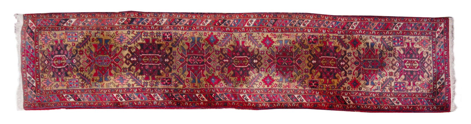 Persian Heriz Wool Rug - Runner (1 of 5)