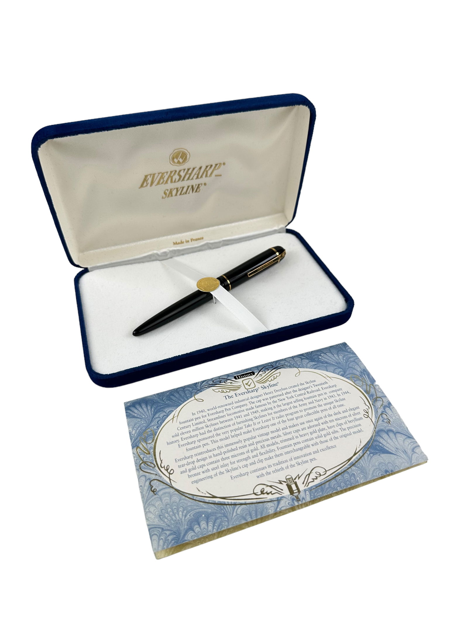 NIB EVERSHARP SKYLINE ROLLERBALL PEN