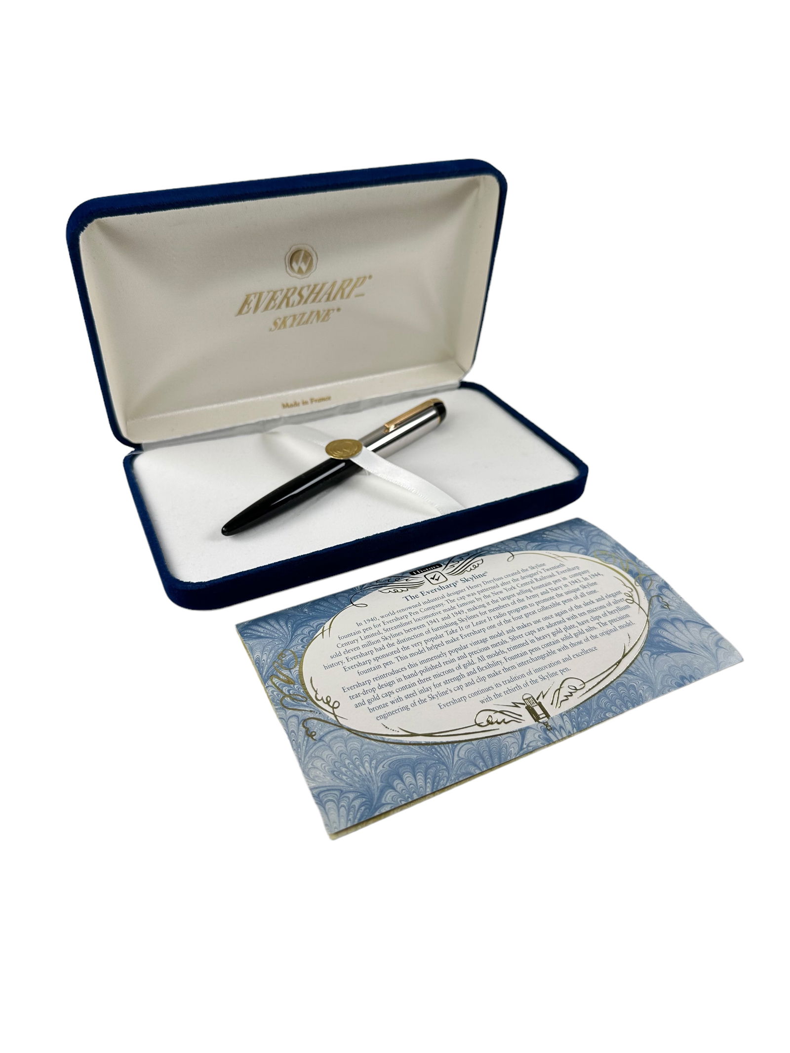 NIB EVERSHARP SKYLINE FOUNTAIN PEN (1 of 5)