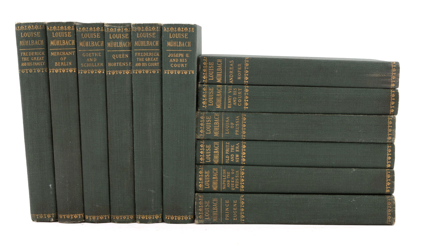 The Works of Louise Muhlbach, 12 Antique Hardcover Volumes (1 of 7)