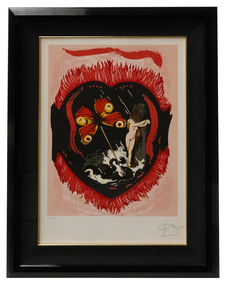 Salvador Dali Le Triomphe, From Triumph of Love Lithograph, circa 1977 (1 of 6)