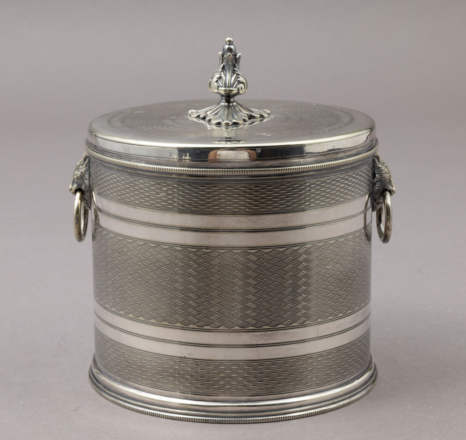 Vintage Silverplated Decorated Ice Bucket (1 of 7)
