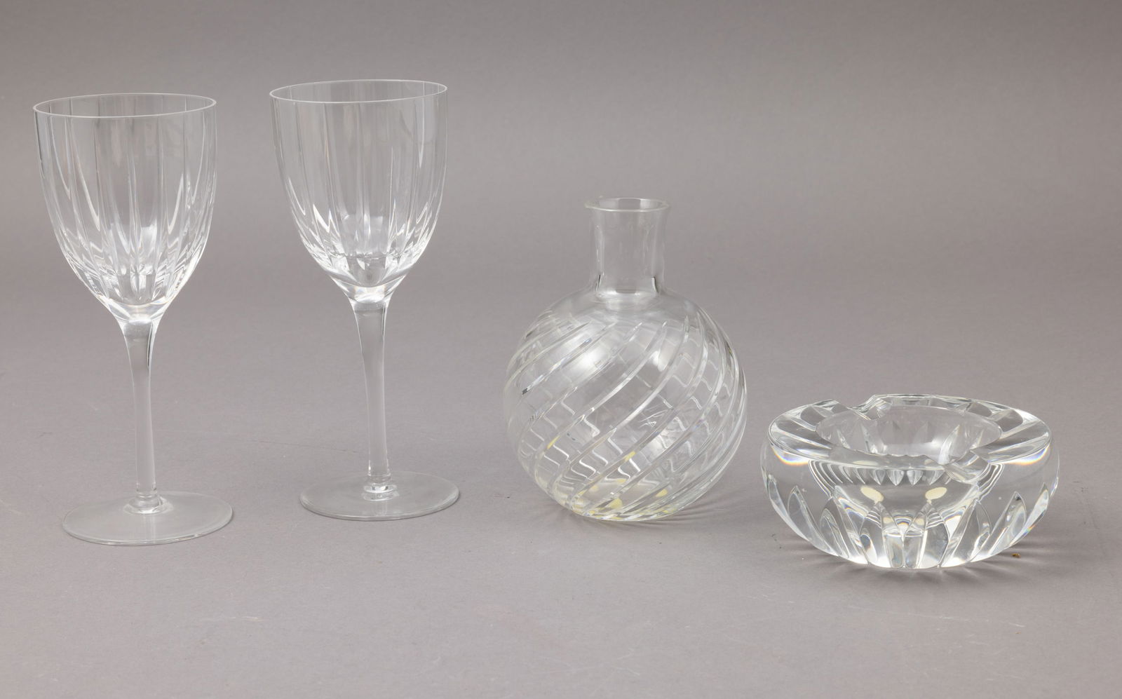 Four Crystal Baccarat Items (1 of 6)
