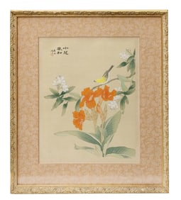Chinese Artwork on Silk, Untitled