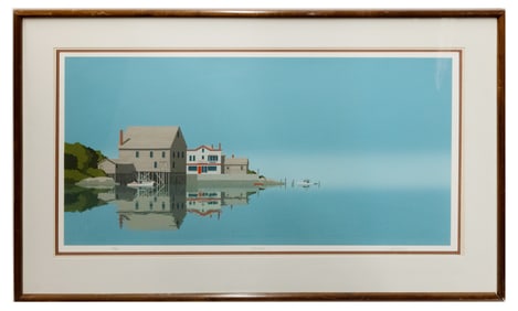 Keith L Reynold, Home Port, Print Lithograph