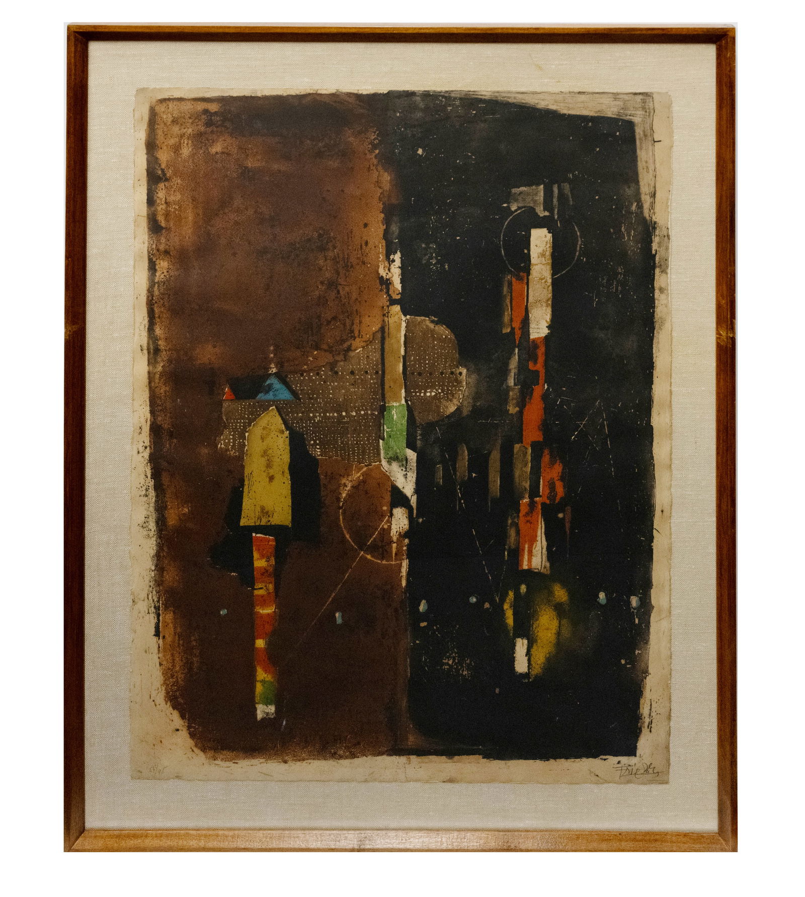 Johnny Friedlaender Lithograph (1 of 5)