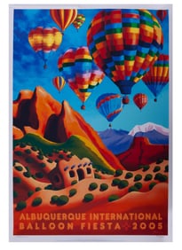 Albuquerque International Balloon Fiesta Poster 2005