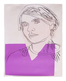 After Andy Warhol, Offset Lithograph Portrait