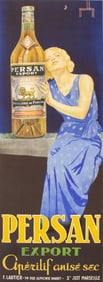Vintage Poster 'Persan Export' by Obrad Nicolitch