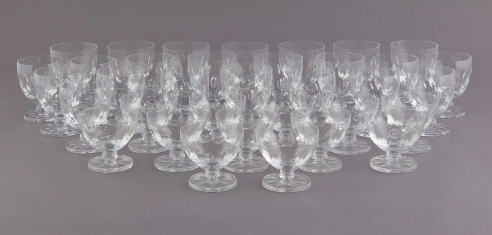 Collection of Lalique Bocage Pattern Stemware (1 of 3)