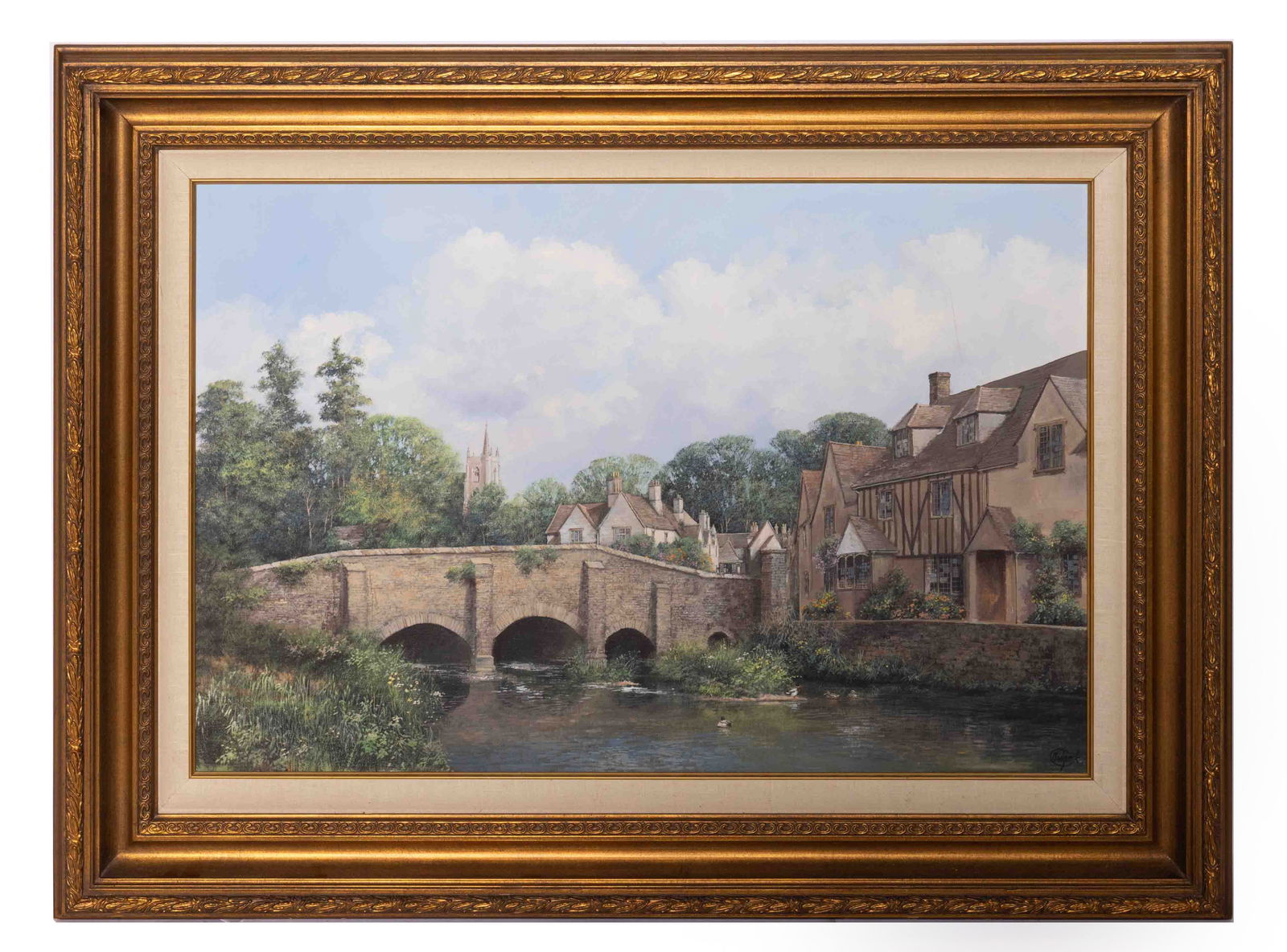 Clive Madgwick, English Countryside, Acrylic on Canvas (1 of 6)