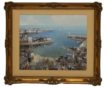 Lucien Delarue French 1925 Oil Canvas Landscape