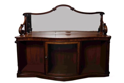 Victorian Buffet with Mirror