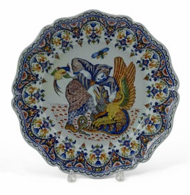 19th C French Faience Platter