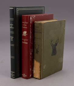Grouping of Three Hardcover Hunting and Game Prints