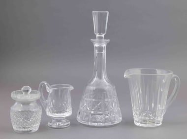 Four Piece Waterford, Neiman Marcus Crystal Collection