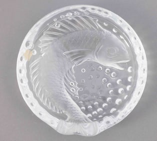 Lalique Concarneau Fish Dish