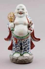 Chinese Porcelain BuDai Standing Buddha