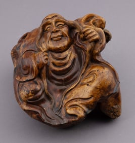 Chinese Carved Budha Head