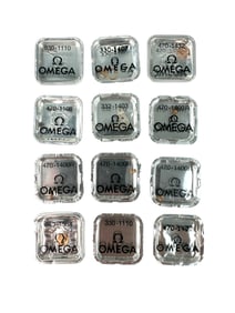 Collection of New Old Stock OMEGA Watch Parts