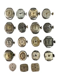 17 Vintage Bulova Ladies Mechanical Wind Moves