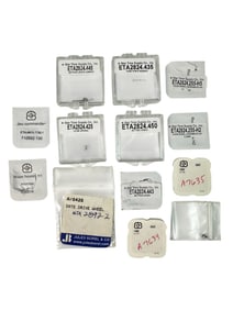 Various Vintage ETA Movements and Parts