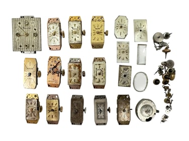 Large Lot of Ladies Mechanical Wind Movements