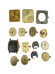 Collection of Vintage Ladies Quartz Movements - Longines, Bucherer, etc.