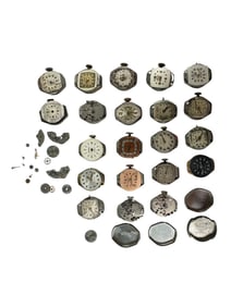 Collection of Ladies Mechanical Wind Movements