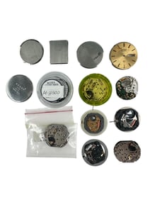 Collection of Vintage Quartz Movements for Seiko, Citizens and more