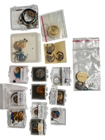 Collection of 15 Quartz Movements