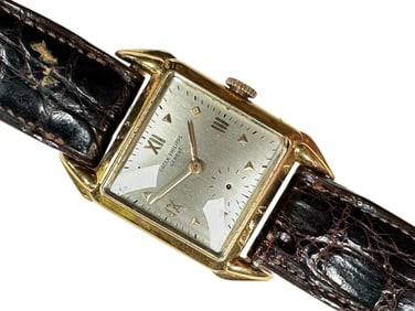 Mens 18kt Patek Philippe Ref 2411