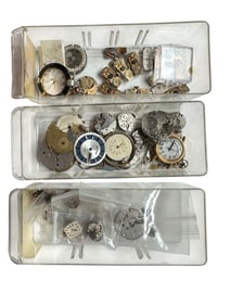 Various Mens and Ladies Watch Movements