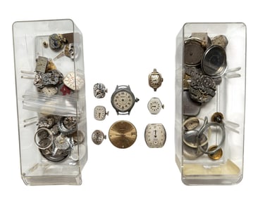 Various Mechanical Wind Watch Movements
