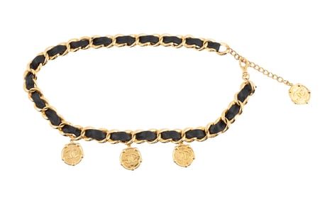 Vintage Chanel Medallion Chain Belt